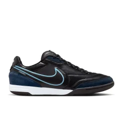 Nike Tiempo Street Gato Straatvoetbalschoenen Zwart Obsidian Lichtblauw