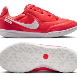 Nike Tiempo Streetgato Straatvoetbalschoenen Kids Rood Wit