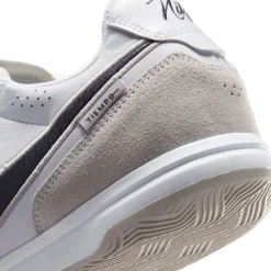 Nike Tiempo Streetgato Straatvoetbalschoenen Wit Beige Zwart