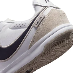 Nike Tiempo Streetgato Straatvoetbalschoenen Kids Wit Zwart Beige