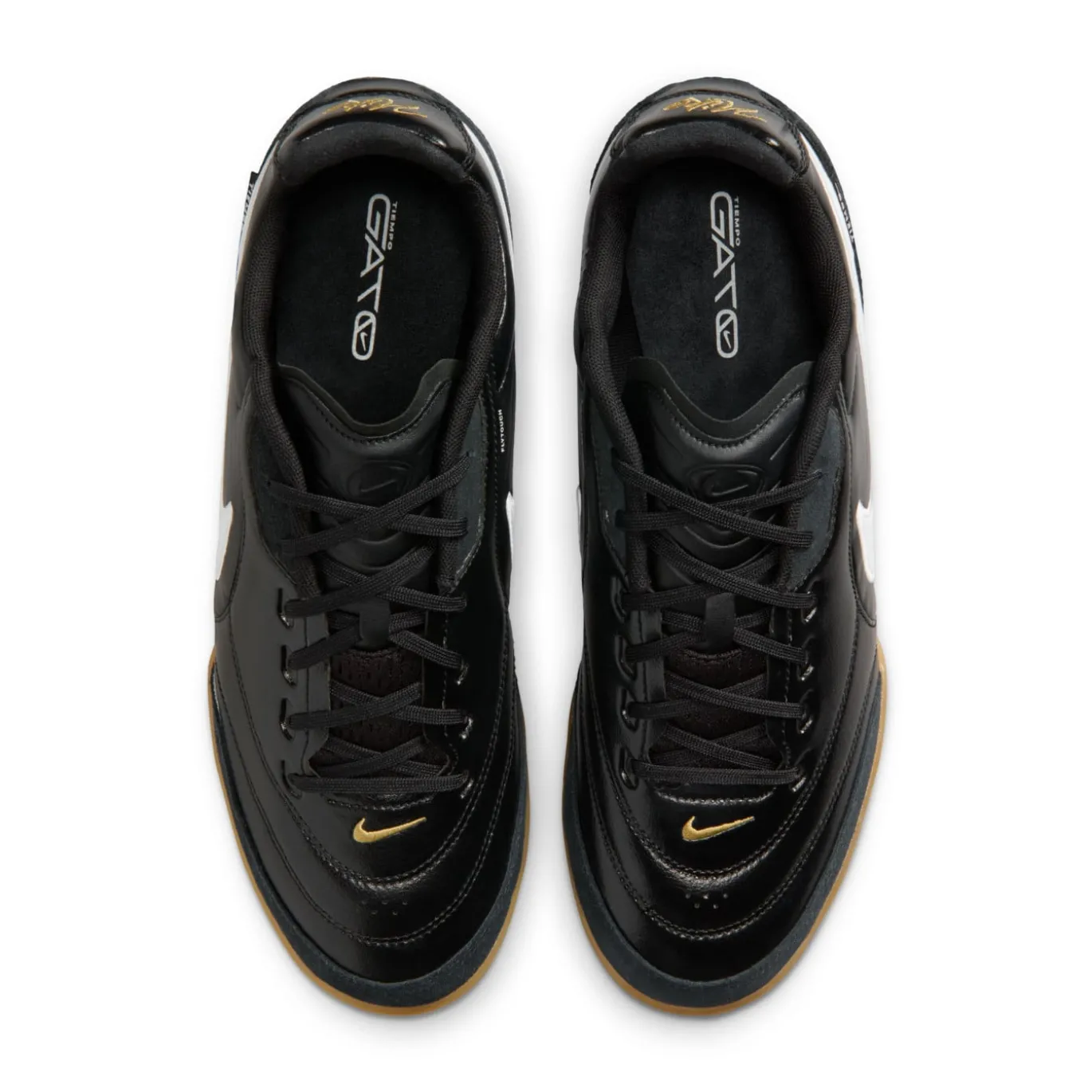 Nike Tiempo Streetgato Zaalvoetbalschoenen (IN) Zwart Wit