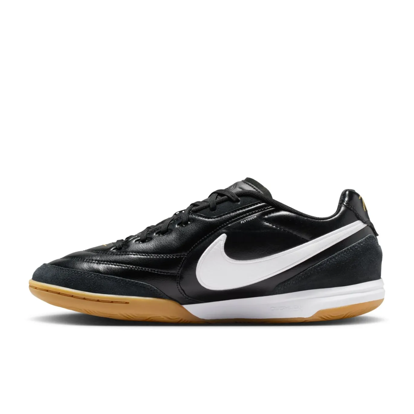 Nike Tiempo Streetgato Zaalvoetbalschoenen (IN) Zwart Wit