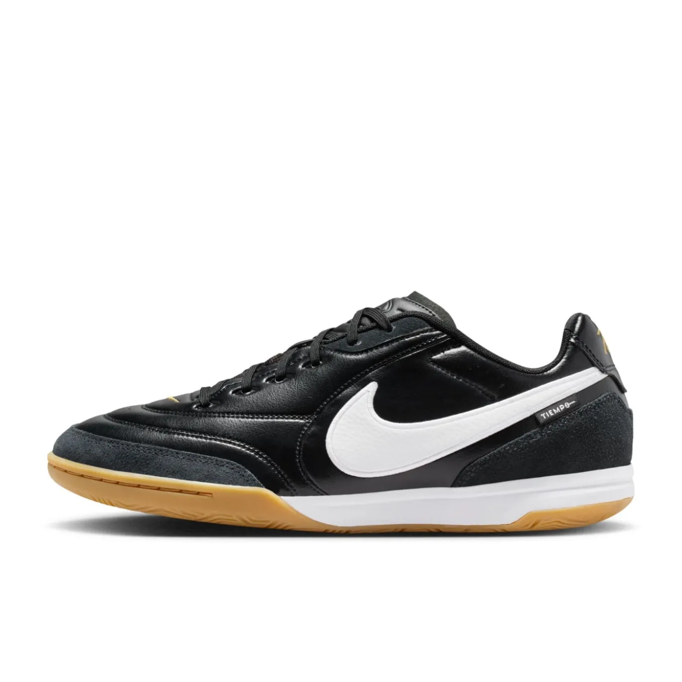 Nike Tiempo Streetgato Zaalvoetbalschoenen (IN) Zwart Wit