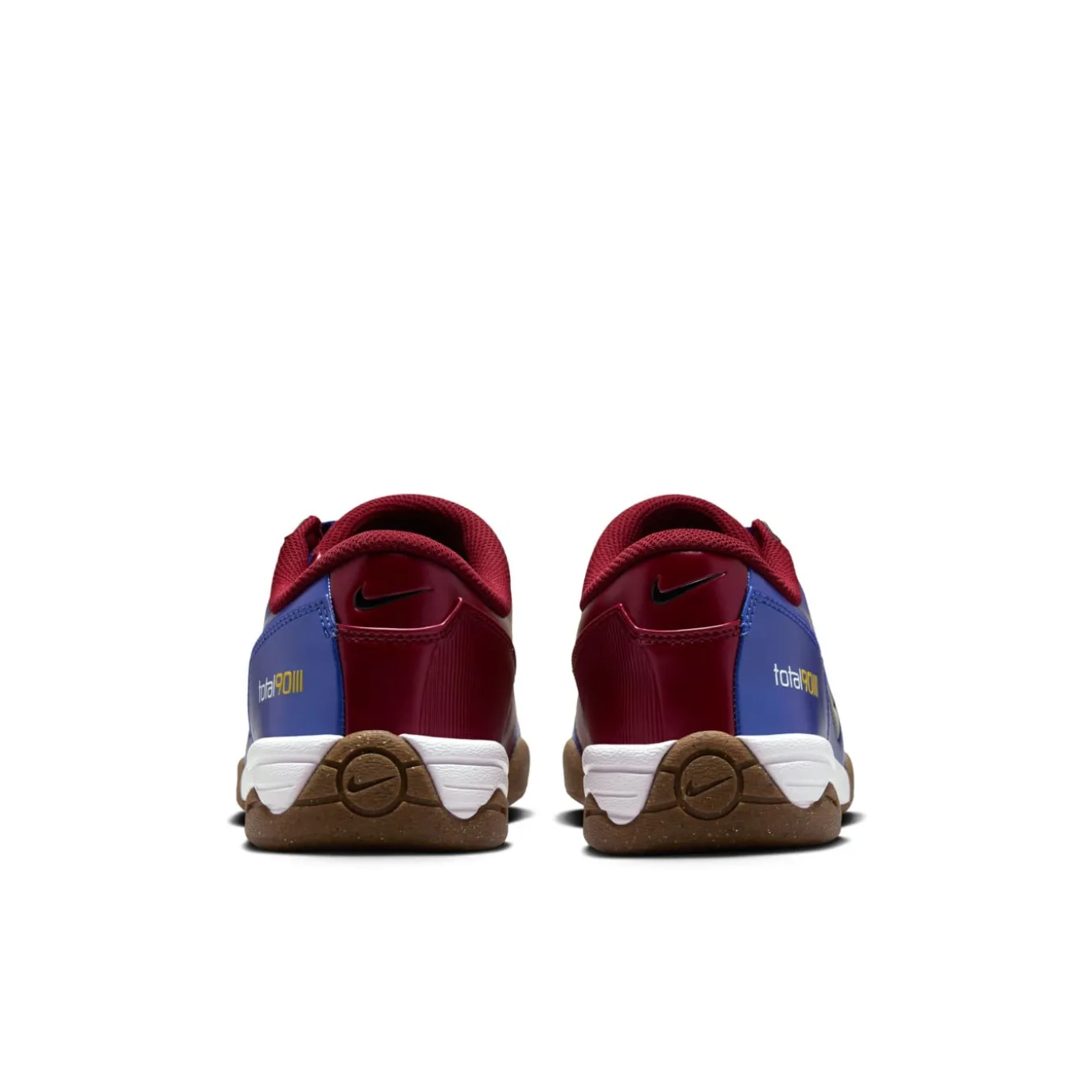 Nike Total 90 Blauw Bordeauxrood Geel