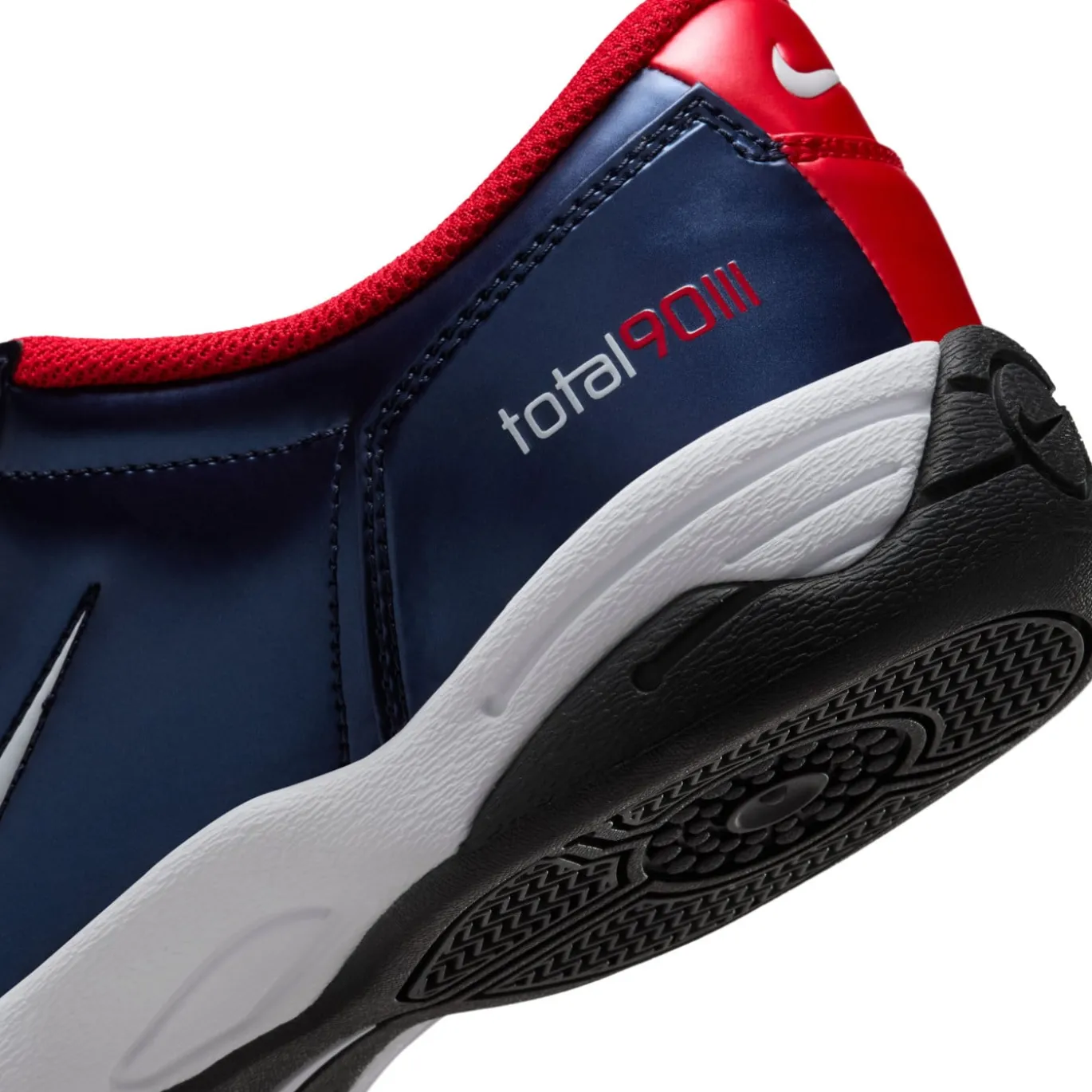 Nike Total 90 Donkerblauw Rood Wit Zwart