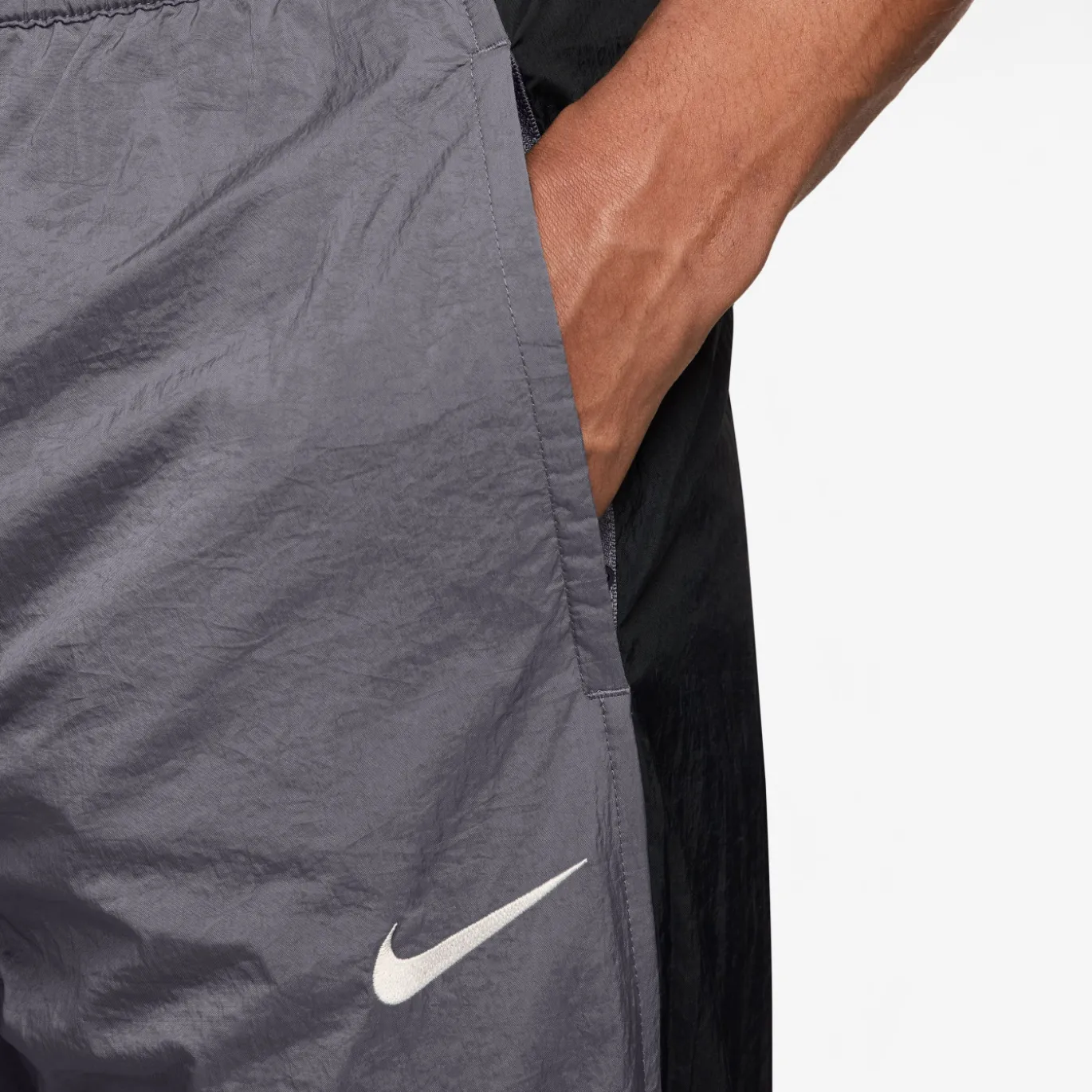 Nike Total 90 Trainingsbroek Woven Grijs Zwart Wit