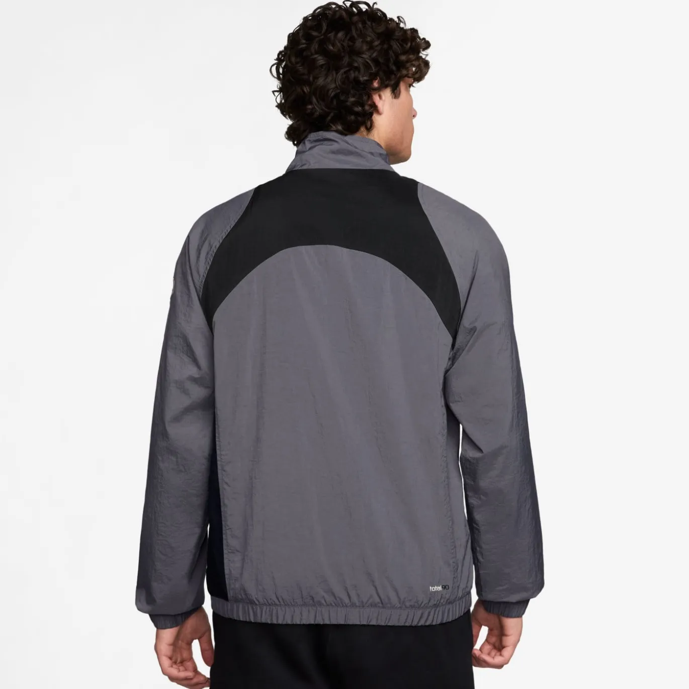 Nike Total 90 Trainingsjack Woven Grijs Zwart Wit