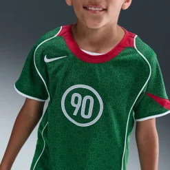 Nike Total 90 Trainingsshirt Kids Groen Rood Wit