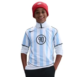 Nike Total 90 Trainingsshirt Kids Wit Lichtblauw Zwart