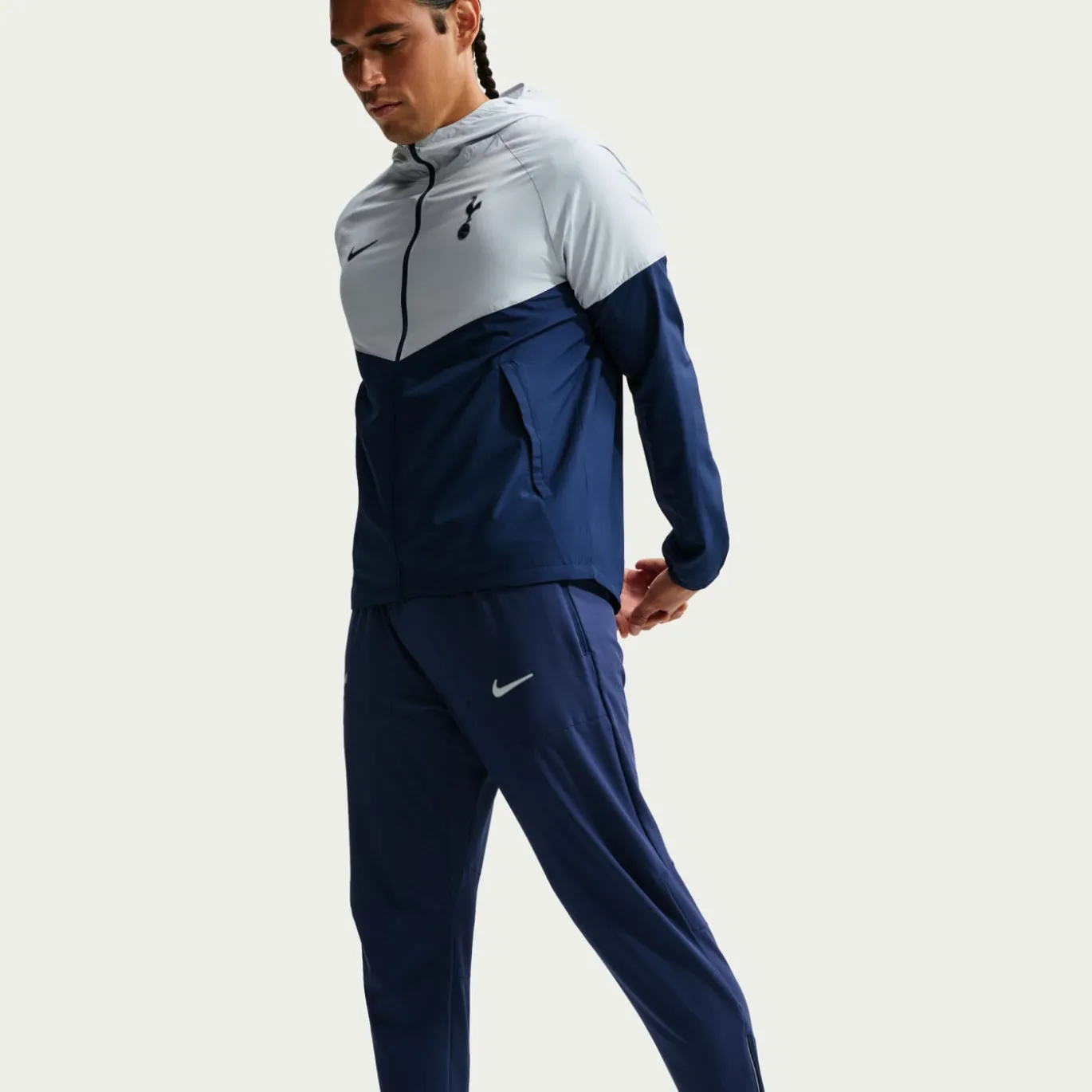 Nike Tottenham Hotspur City Side Trainingsbroek 2026-2027 Donkerblauw Wit