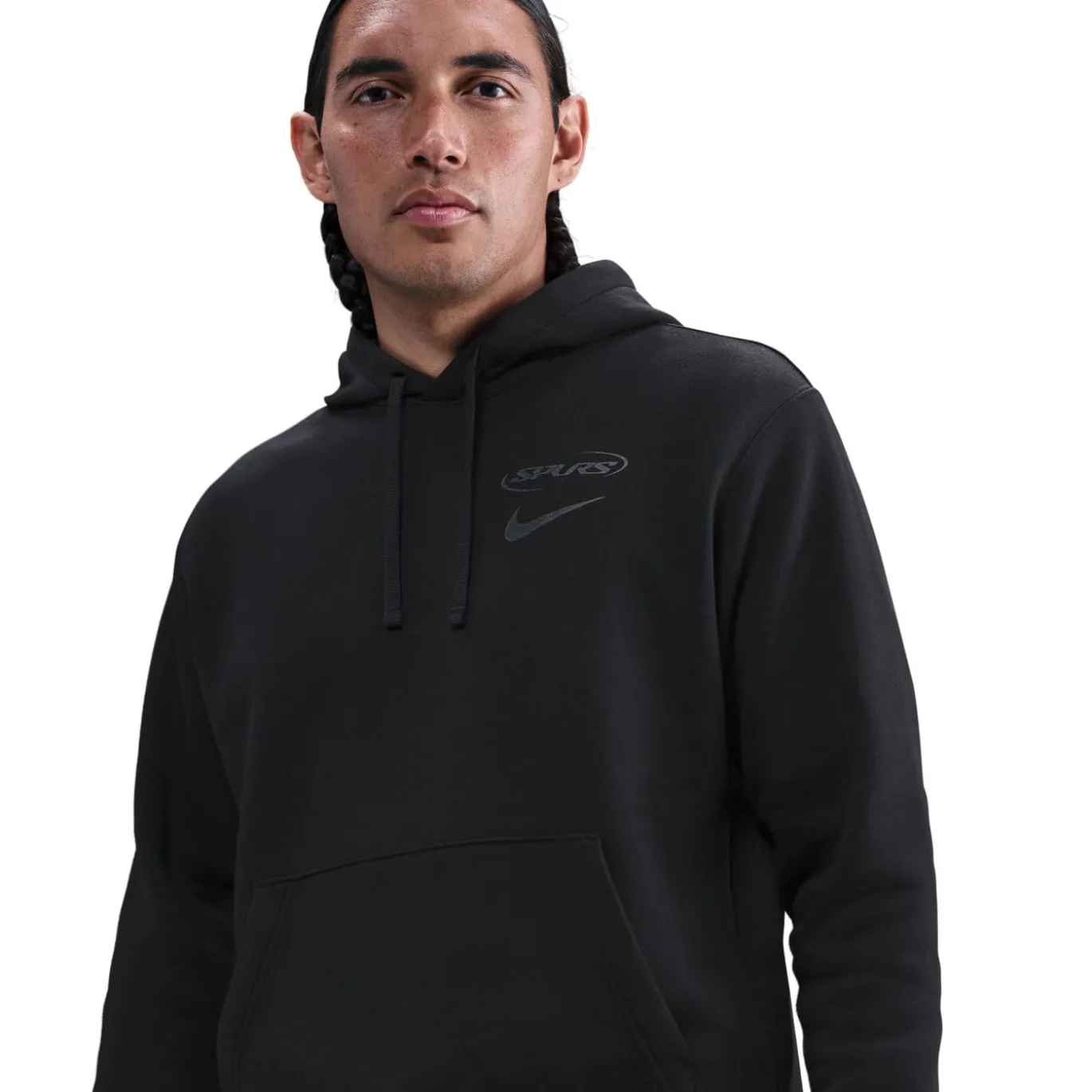 Nike Tottenham Hotspur Club Hoodie 2025-2026 Zwart