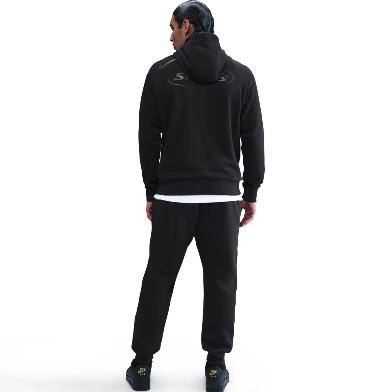 Nike Tottenham Hotspur Club Hoodie 2025-2026 Zwart