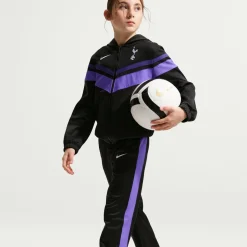 Nike Tottenham Hotspur Sportswear Trainingspak 2026-2027 Kids Zwart Paars Wit