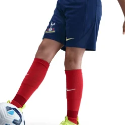 Nike Tottenham Hotspur Strike Trainingsbroekje 2025-2026 Kids Donkerblauw Blauw Felgeel