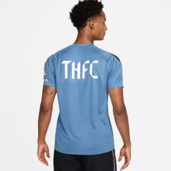Nike Tottenham Hotspur Strike Trainingsshirt 2026-2027 Lichtblauw Geel Donkerblauw Wit
