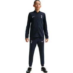 Nike Tottenham Hotspur Strike Trainingspak 2026-2027 Kids Donkerblauw Geel Lichtblauw Wit