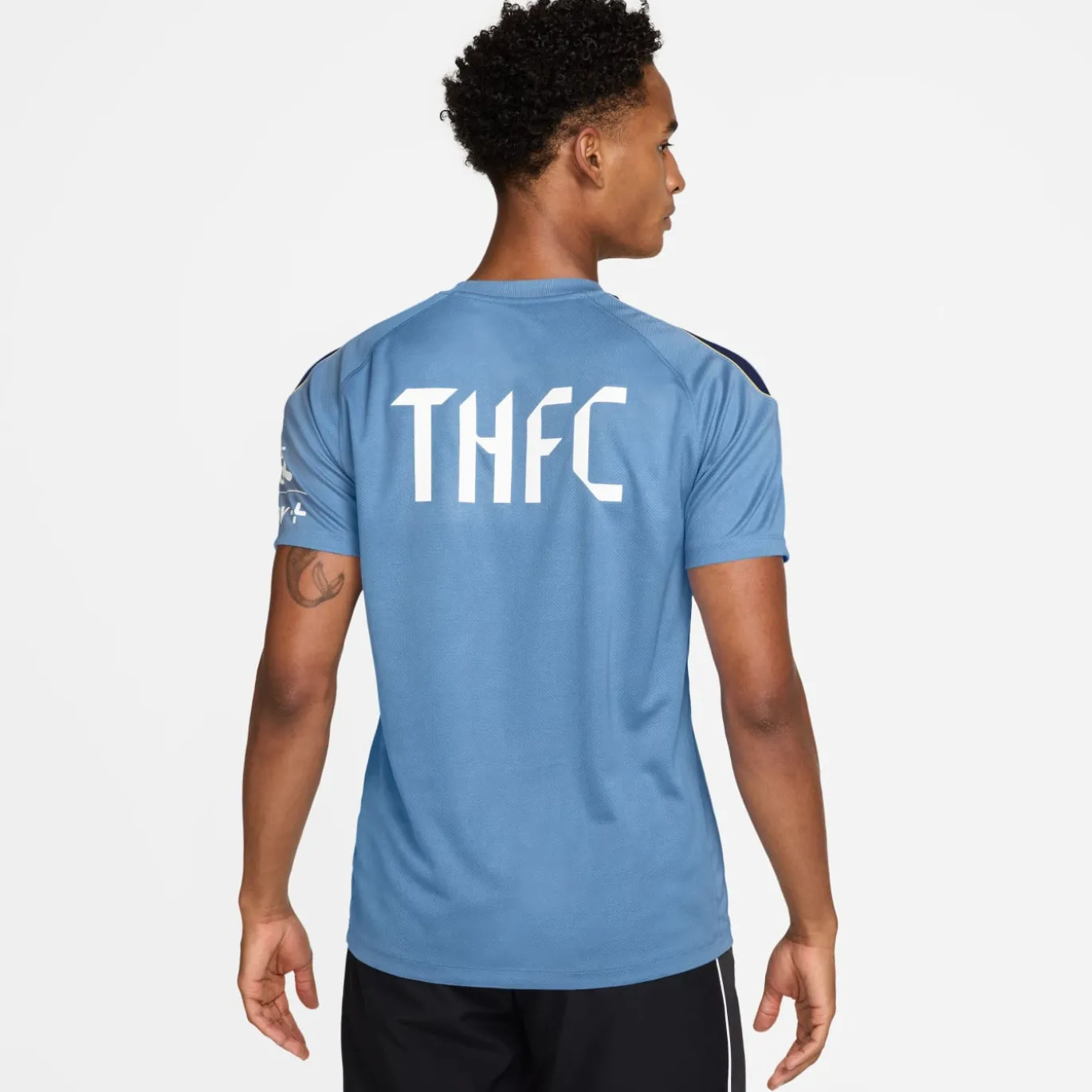 Nike Tottenham Hotspur Strike Trainingsset 2026-2027 Lichtblauw Donkerblauw Geel Wit