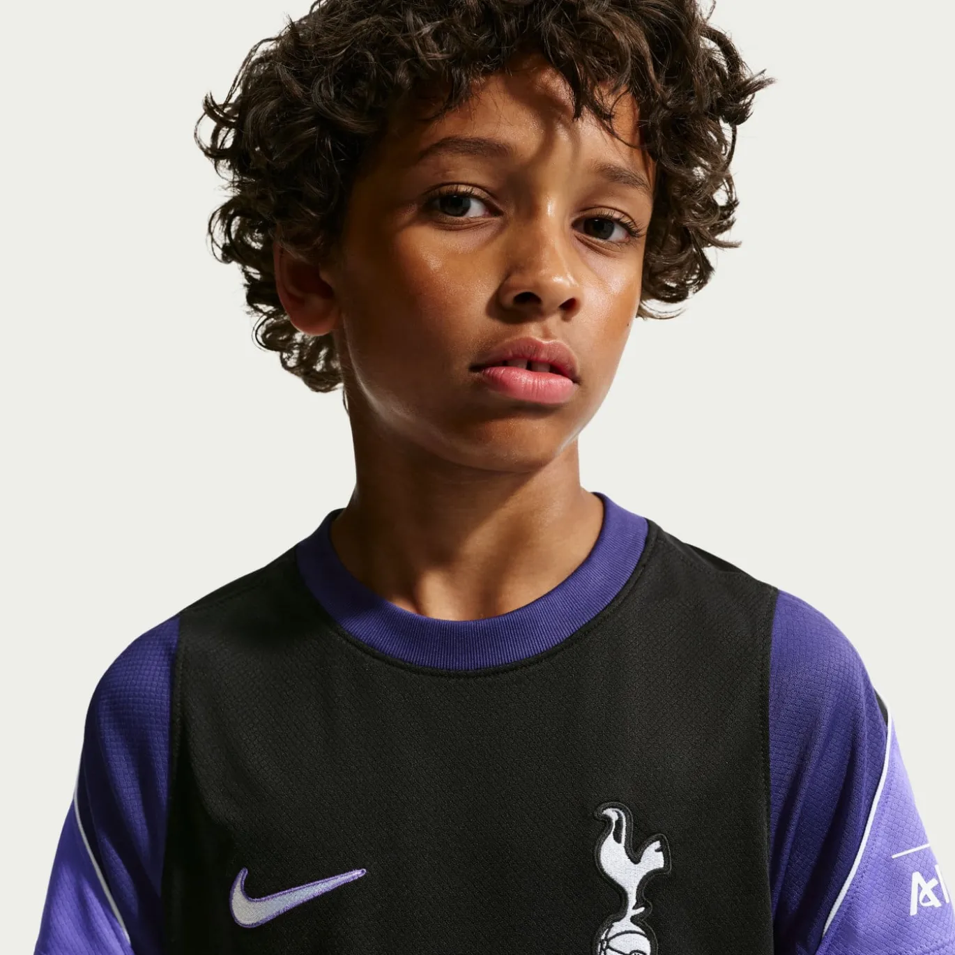 Nike Tottenham Hotspur Strike Trainingsset 2026-2027 Kids Zwart Paars Wit