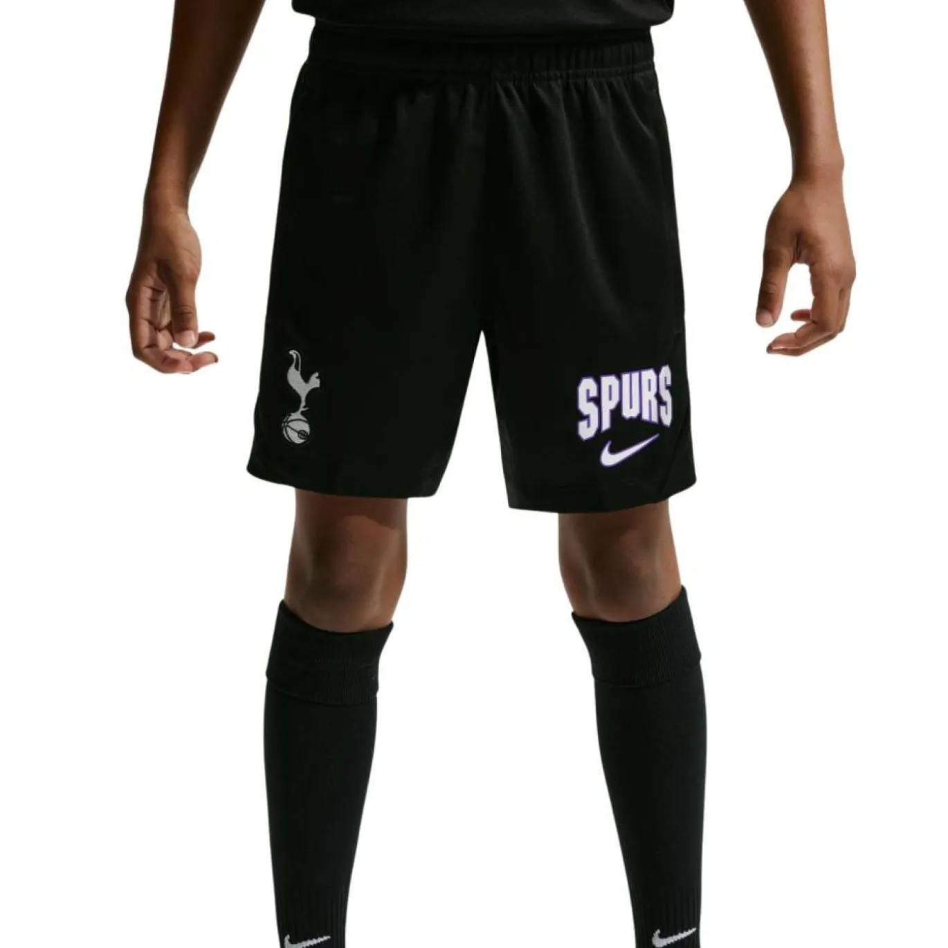 Nike Tottenham Hotspur Strike Trainingsset 2026-2027 Kids Zwart Paars Wit
