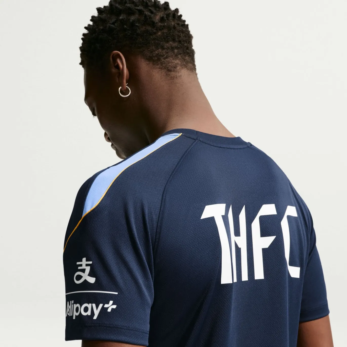 Nike Tottenham Hotspur Strike Trainingsset 2026-2027 Donkerblauw Lichtblauw Geel Wit