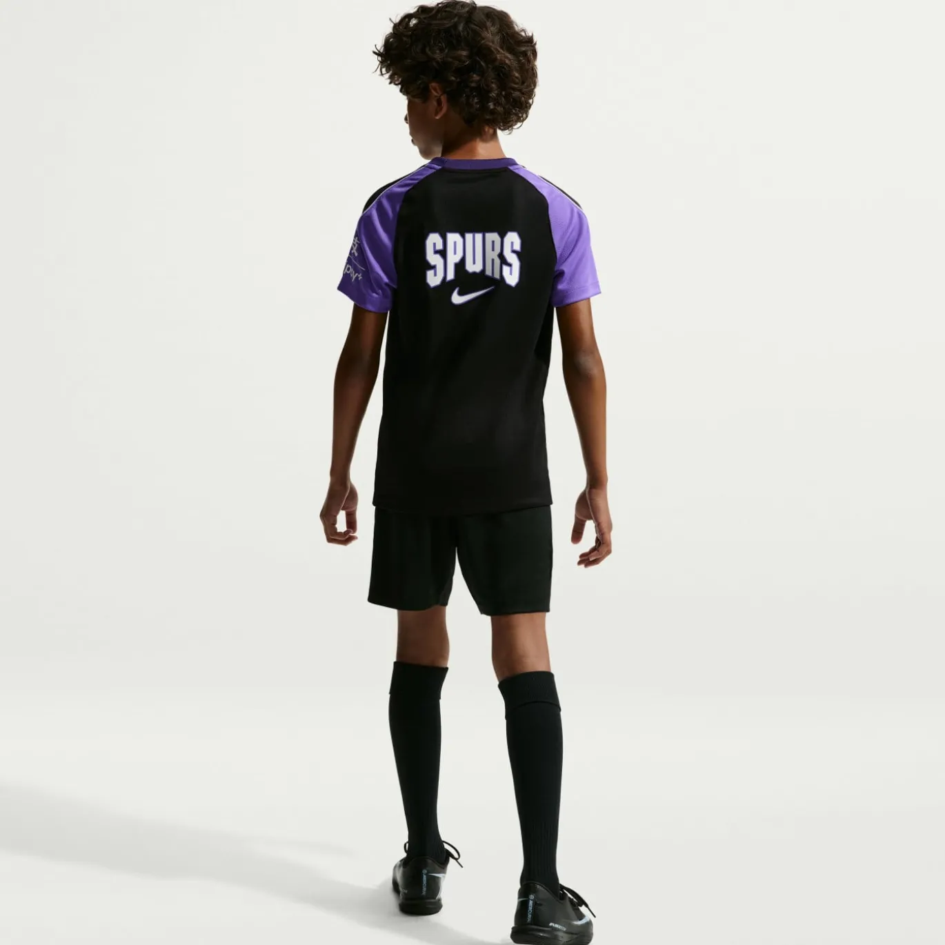Nike Tottenham Hotspur Strike Trainingsbroekje 2026-2027 Kids Zwart Wit