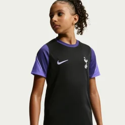 Nike Tottenham Hotspur Strike Trainingsshirt 2026-2027 Kids Zwart Paars Wit