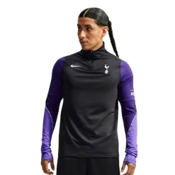 Nike Tottenham Hotspur Strike Trainingspak 1/4-Zip 2026-2027 Zwart Paars Wit