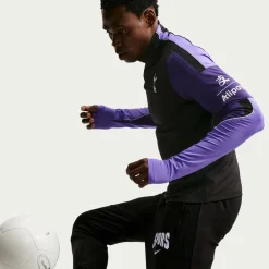 Nike Tottenham Hotspur Strike Trainingspak 1/4-Zip 2026-2027 Zwart Paars Wit