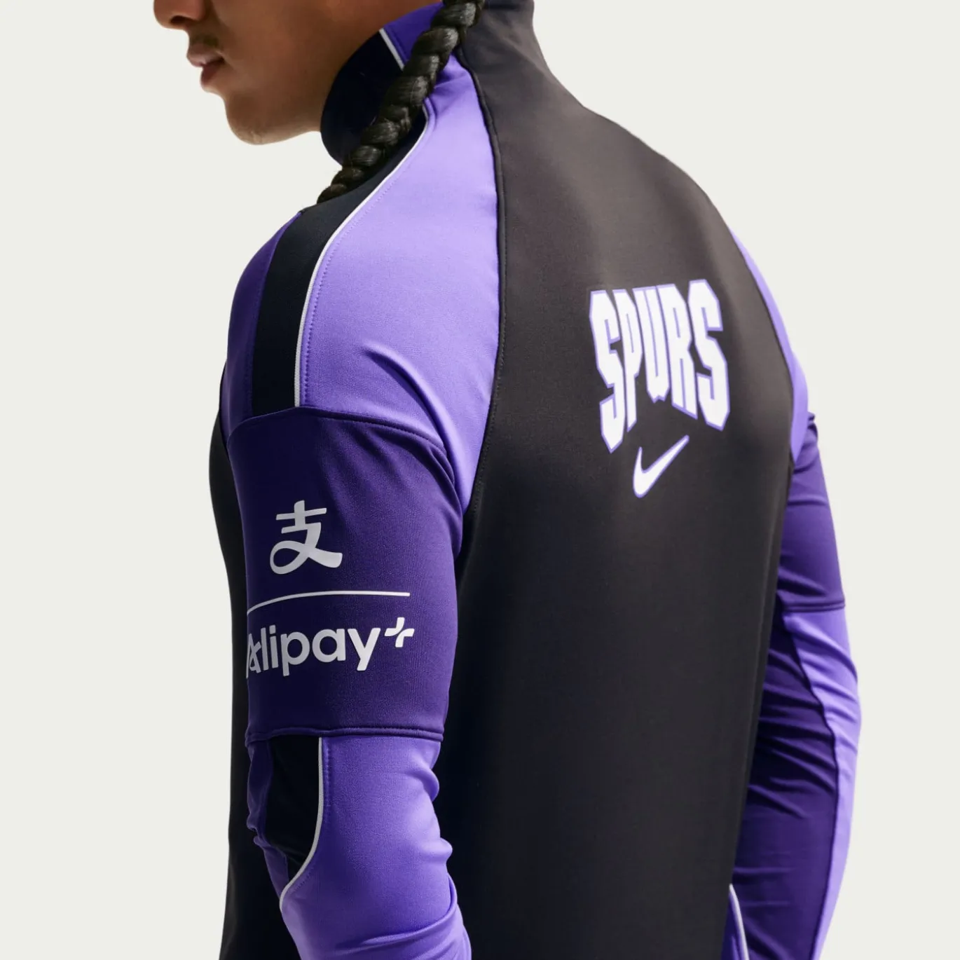 Nike Tottenham Hotspur Strike Trainingspak 1/4-Zip 2026-2027 Zwart Paars Wit