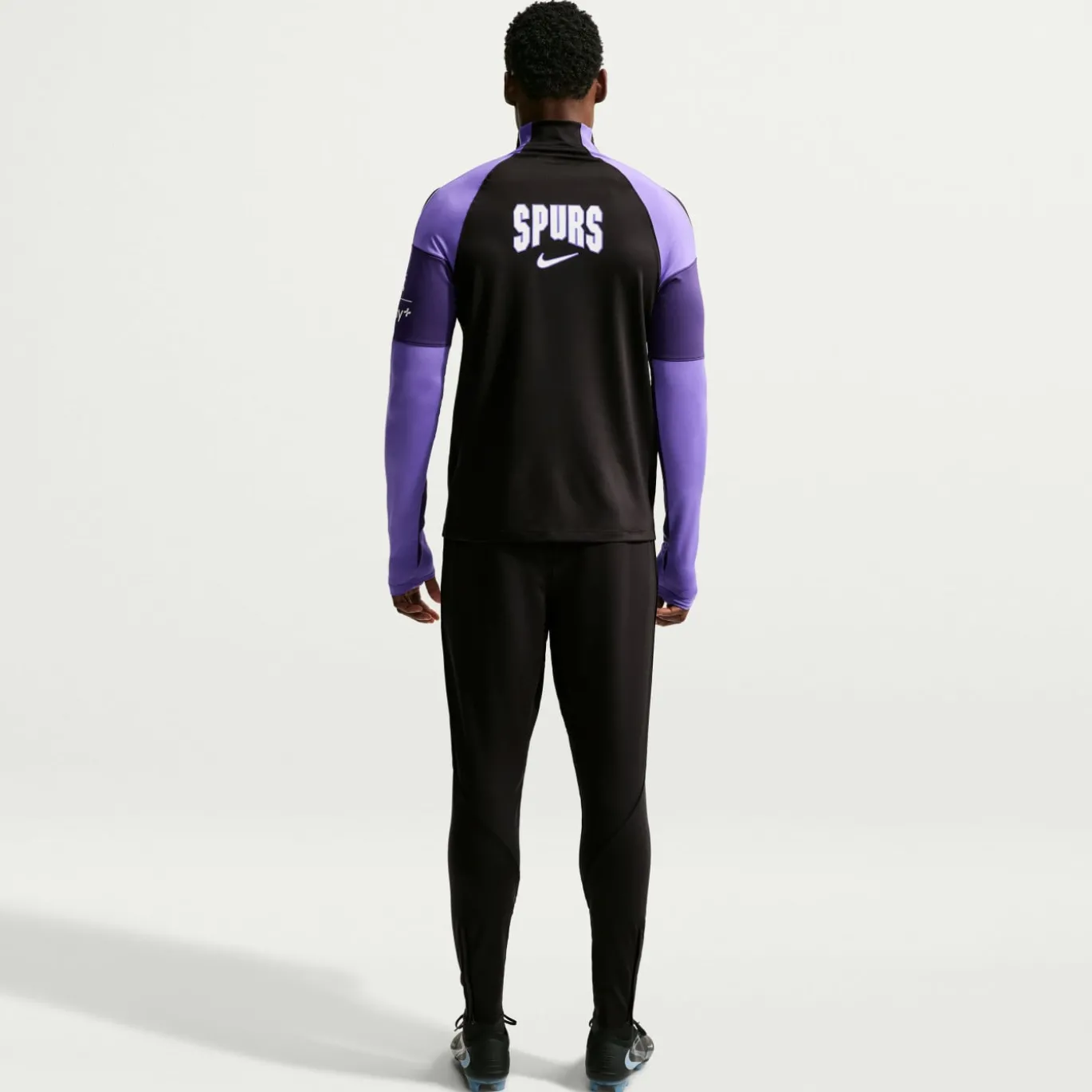 Nike Tottenham Hotspur Strike Trainingspak 1/4-Zip 2026-2027 Zwart Paars Wit