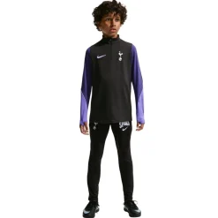 Nike Tottenham Hotspur Strike Trainingspak 1/4-Zip 2026-2027 Kids Zwart Paars Wit
