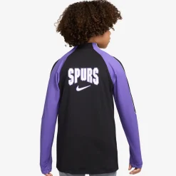 Nike Tottenham Hotspur Strike Trainingspak 1/4-Zip 2026-2027 Kids Zwart Paars Wit