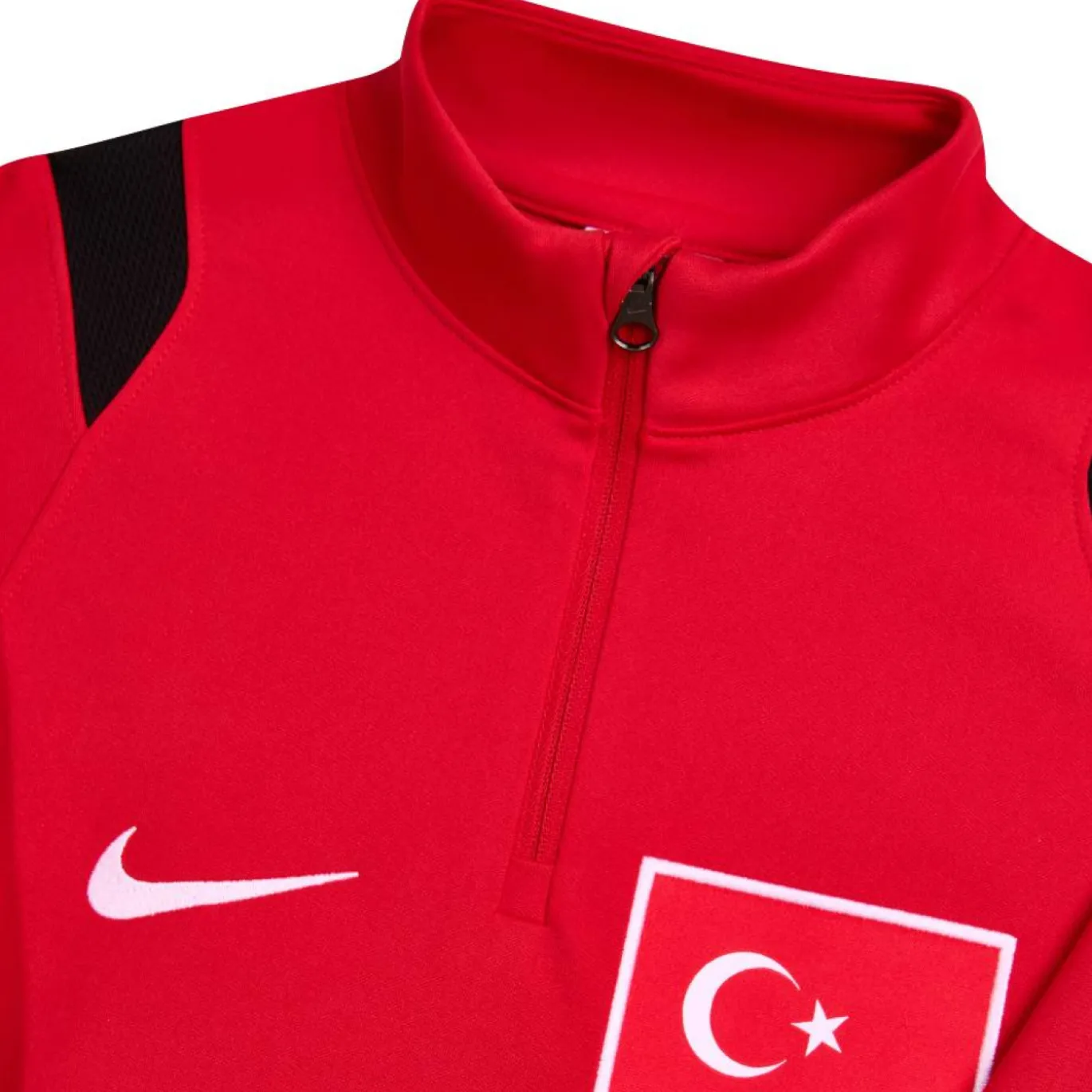 Nike Turkije Academy Pro Trainingstrui 1/4-Zip 2026-2028 Kids Rood Zwart