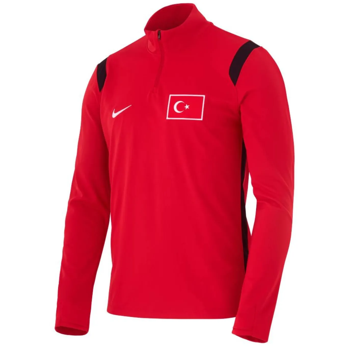 Nike Turkije Academy Pro Trainingstrui 1/4-Zip 2026-2028 Rood Zwart