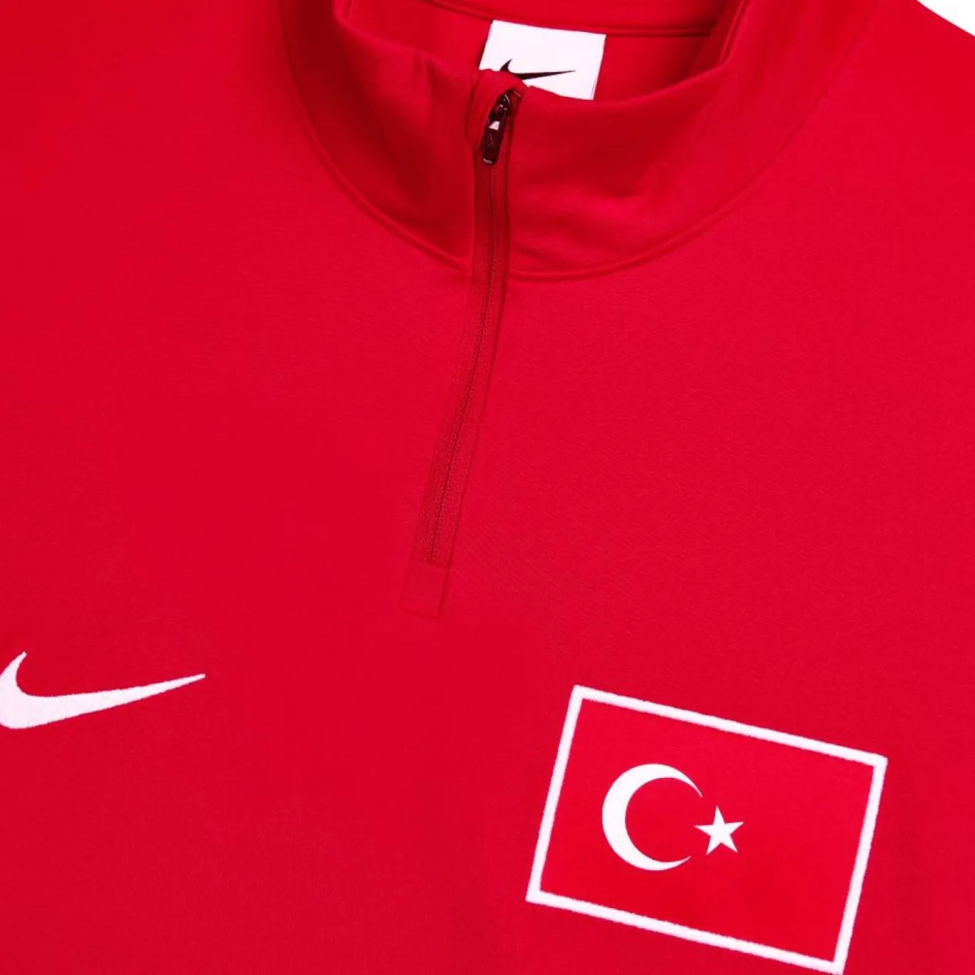 Nike Turkije Academy Pro Trainingstrui 1/4-Zip 2026-2028 Rood Zwart