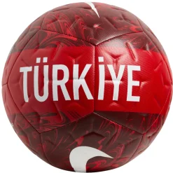 Nike Turkije Academy Voetbal Maat 5 2026-2028 Rood Donkerrood Wit
