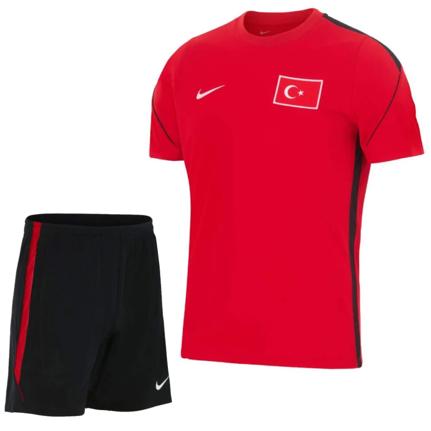 Nike Turkije Strike Trainingsset 2026-2028 Rood Zwart Wit