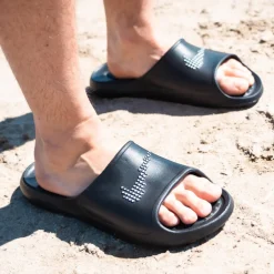 Nike Victori One Douche Slippers Zwart Wit