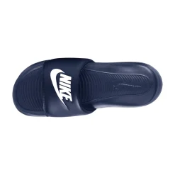 Nike Victori One Slippers Donkerblauw Wit