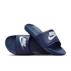 Nike Victori One Slippers Donkerblauw Wit