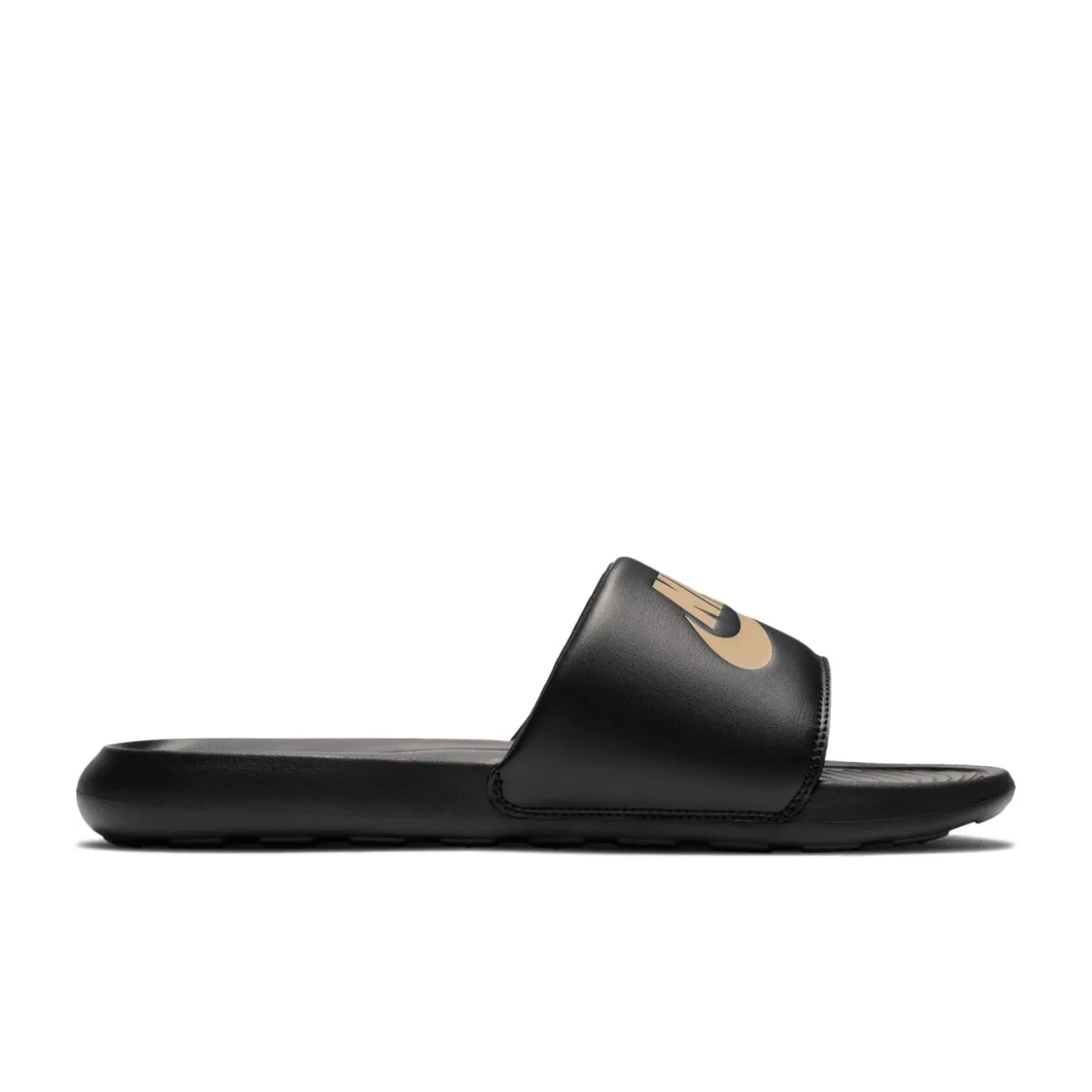 Nike Victori One Slippers Zwart Goud