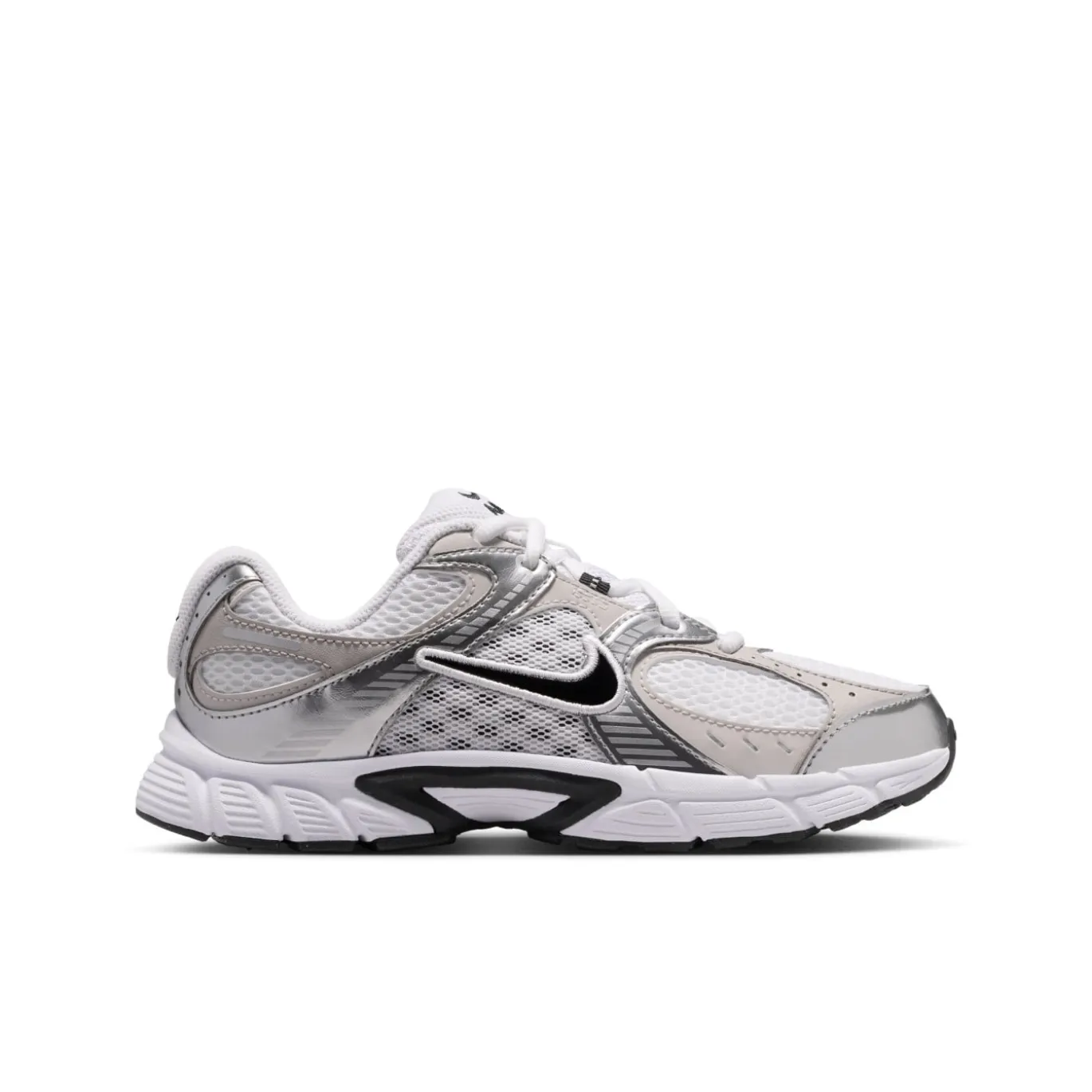Nike V5 RNR Sneakers Kids Wit Zilvergrijs Zwart Grijs