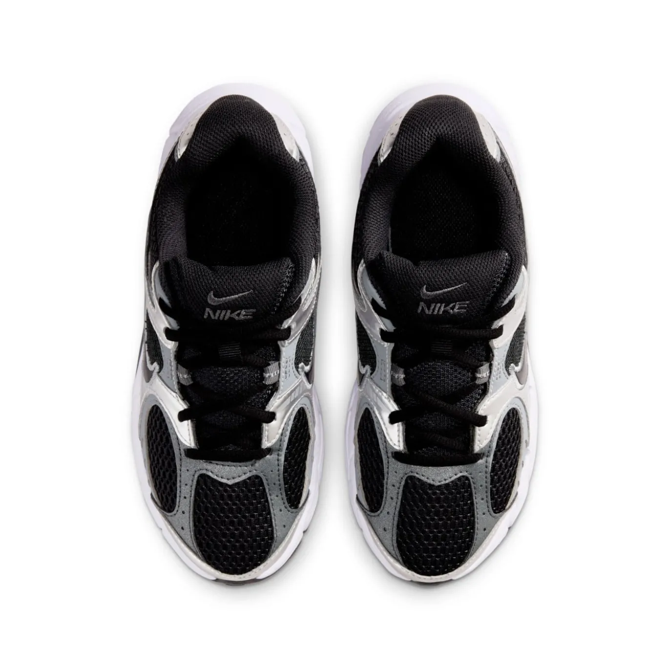 Nike V5 RNR Sneakers Kids Zwart Antraciet Metallic Silver