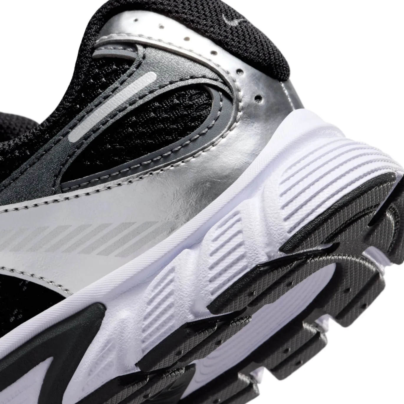 Nike V5 RNR Sneakers Kids Zwart Antraciet Metallic Silver