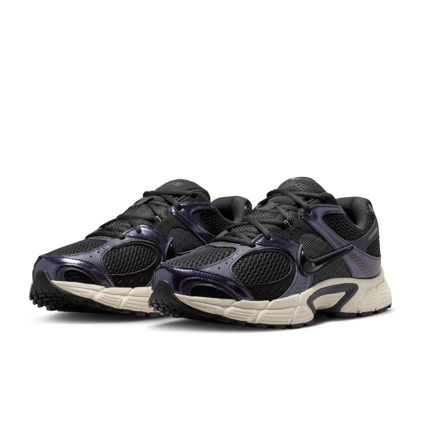 Nike V5 RNR Sneakers Zwart Donkerpaars Wit