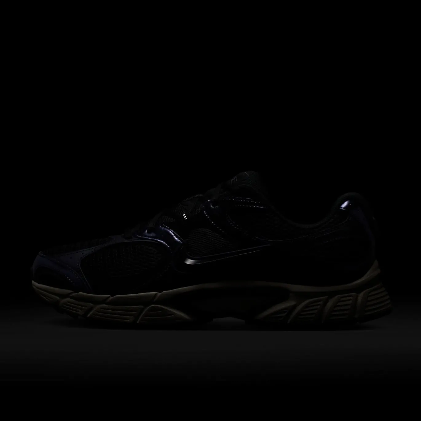 Nike V5 RNR Sneakers Zwart Donkerpaars Wit