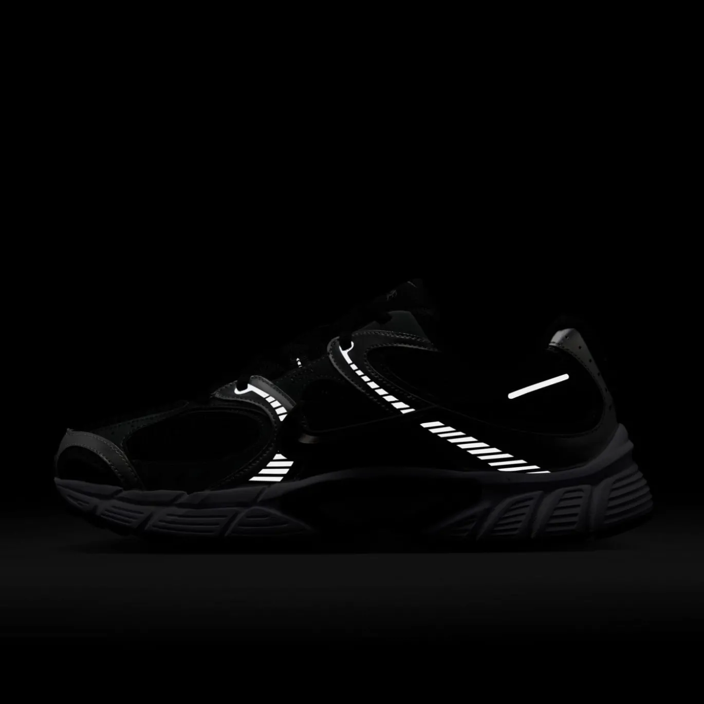 Nike V5 RNR Sneakers Zwart Zilver Wit