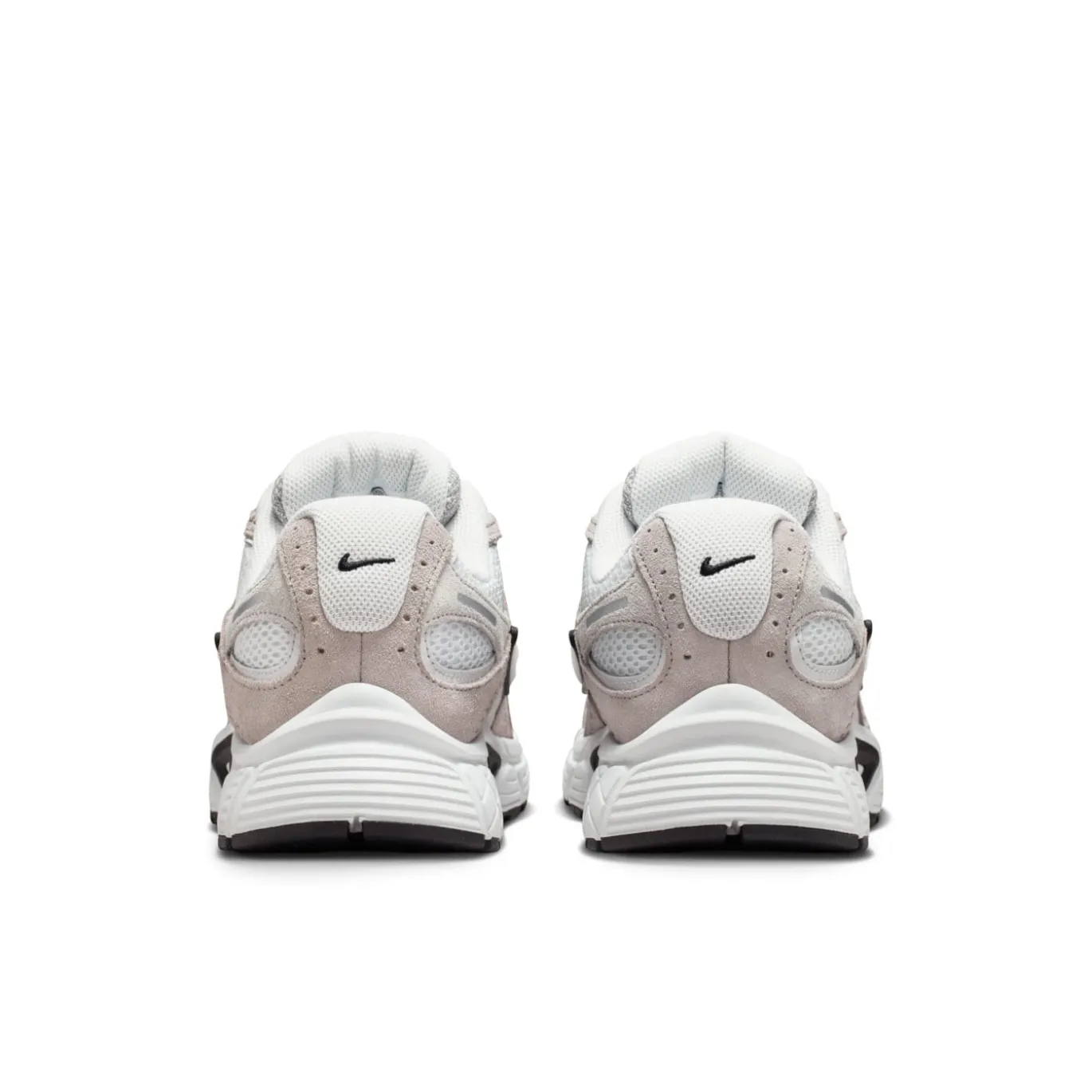 Nike V5 RNR Suède Sneakers Wit Zwart Wit Beige
