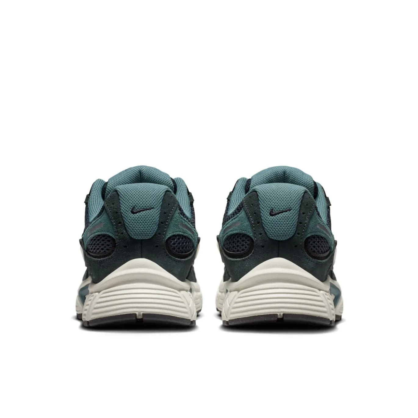 Nike V5 RNR Suede Sneakers Zwart Groen Aura Mineral Slate Wit