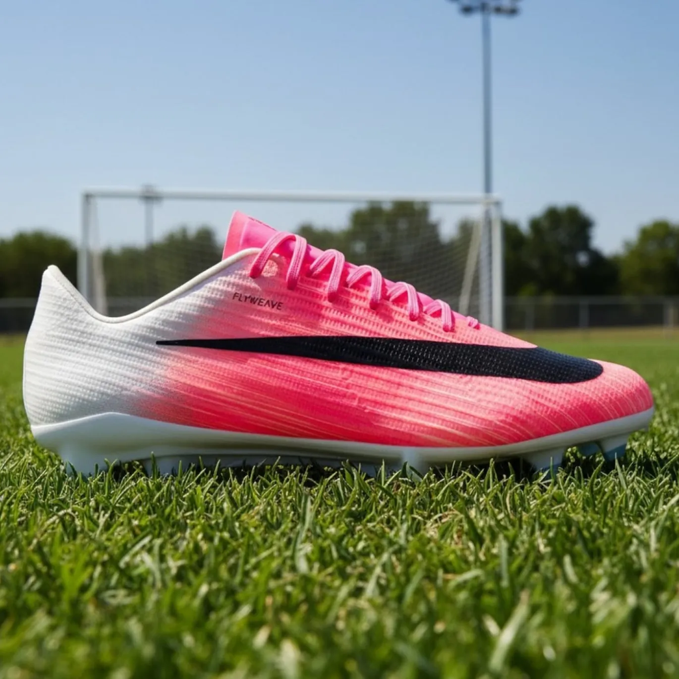 Nike Zoom Mercurial Superfly 11 Pro Gras Voetbalschoenen (FG) Felroze Wit Zwart